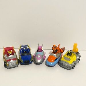 Paw Patrol Metal Diecast Car Chase Marshall Skye Zuma Rubble Die Cast Toy Lot